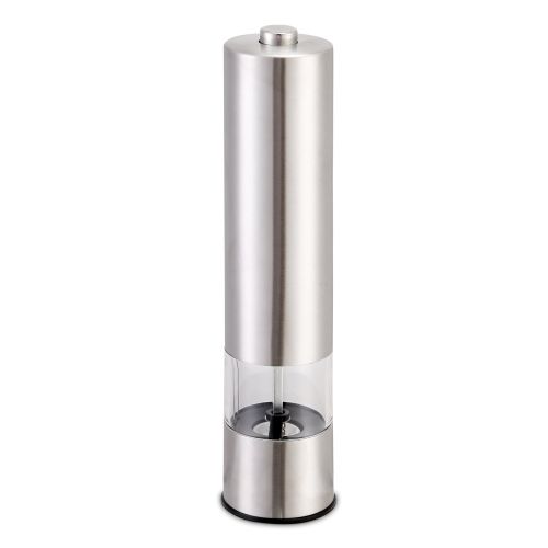 Electric Salt Pepper Grinder with Light Adjustable Coarseness Stainless Steel Salt Pepper Shaker Battery Operated Pepper Grinder Mill Easy Refill and