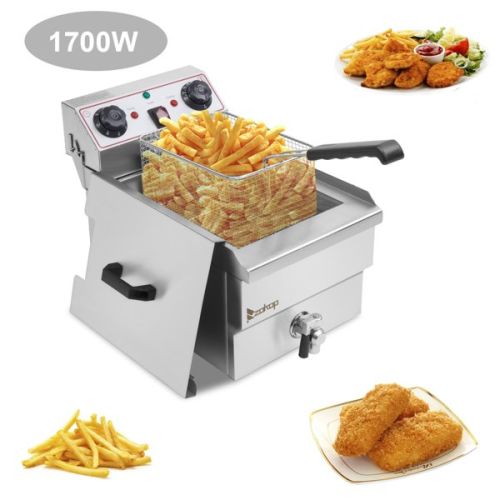 US EH101V-Electric Fryer Silver US EH101V-Electric Fryer Silver